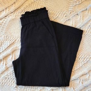 LOFT Black Wide Leg Pants